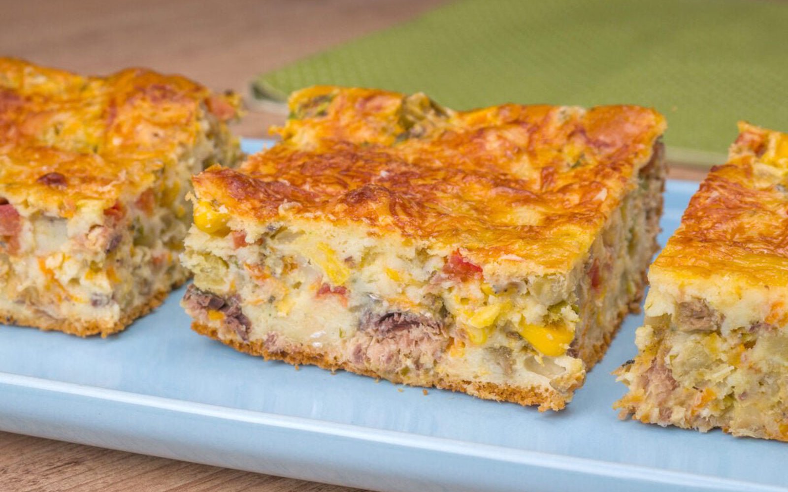 Torta de Sardinha de Liquidificador