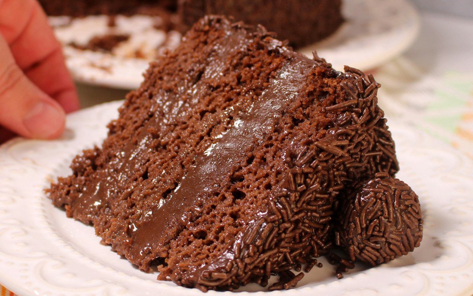 Bolo Brigadeiro de Aniversário