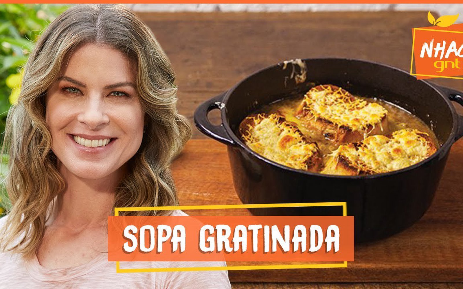 Sopa de Cebola Gratinada com Queijo