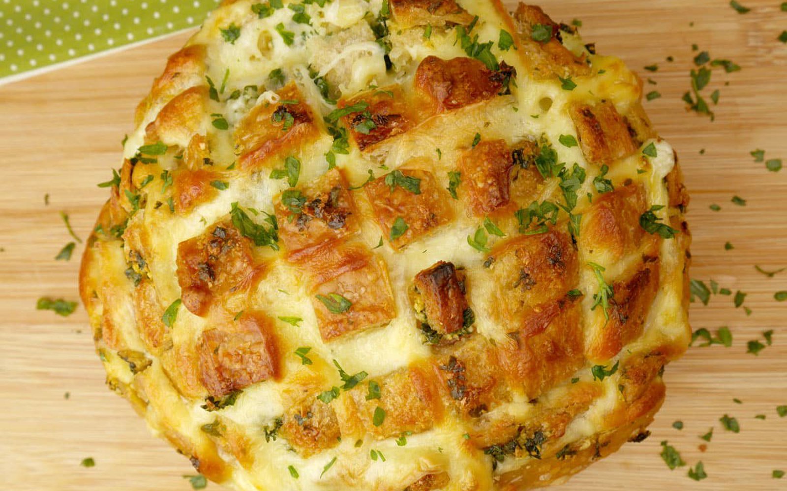 Pão Italiano com Alho e Queijo