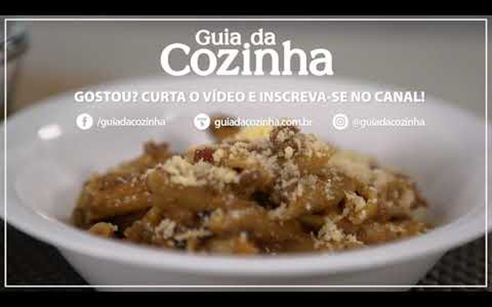 Macarrão à bolonhesa na pressão