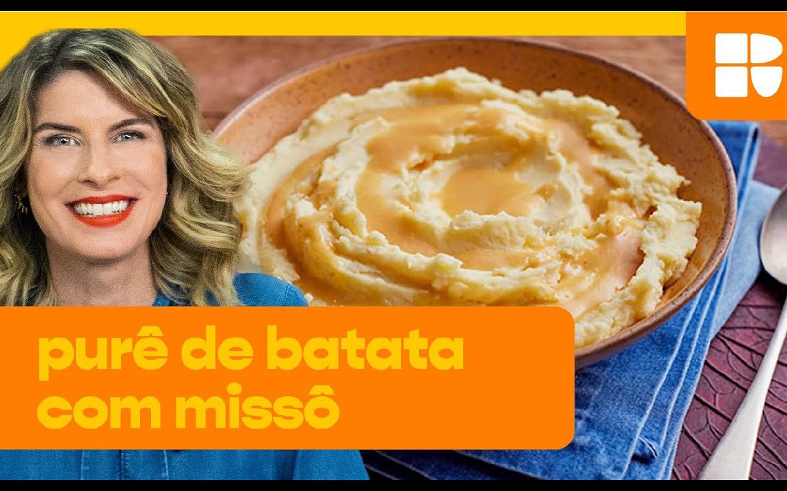 Purê de batata com missô