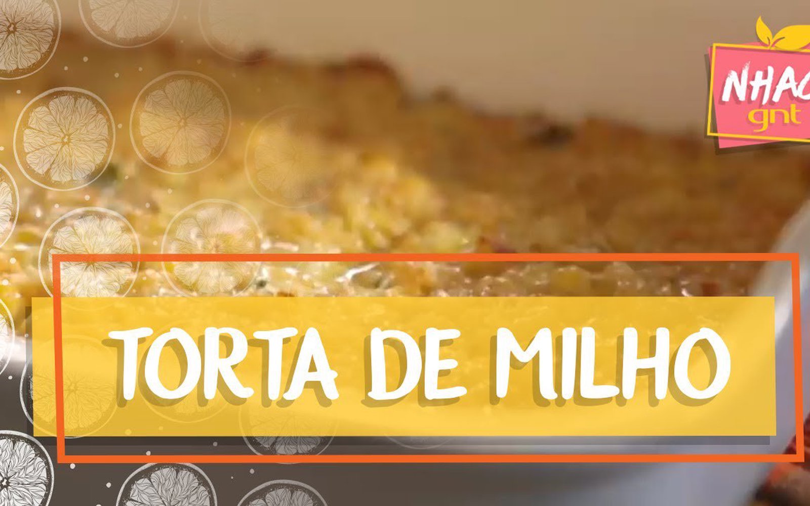 Torta de milho gratinada