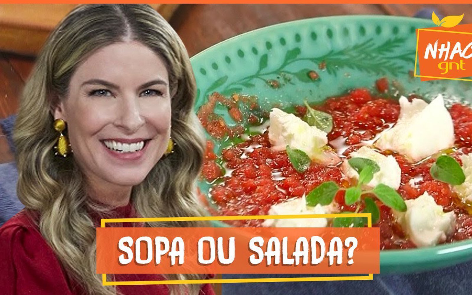 Salada de Tomate Ralado com Muçarela de Búfala