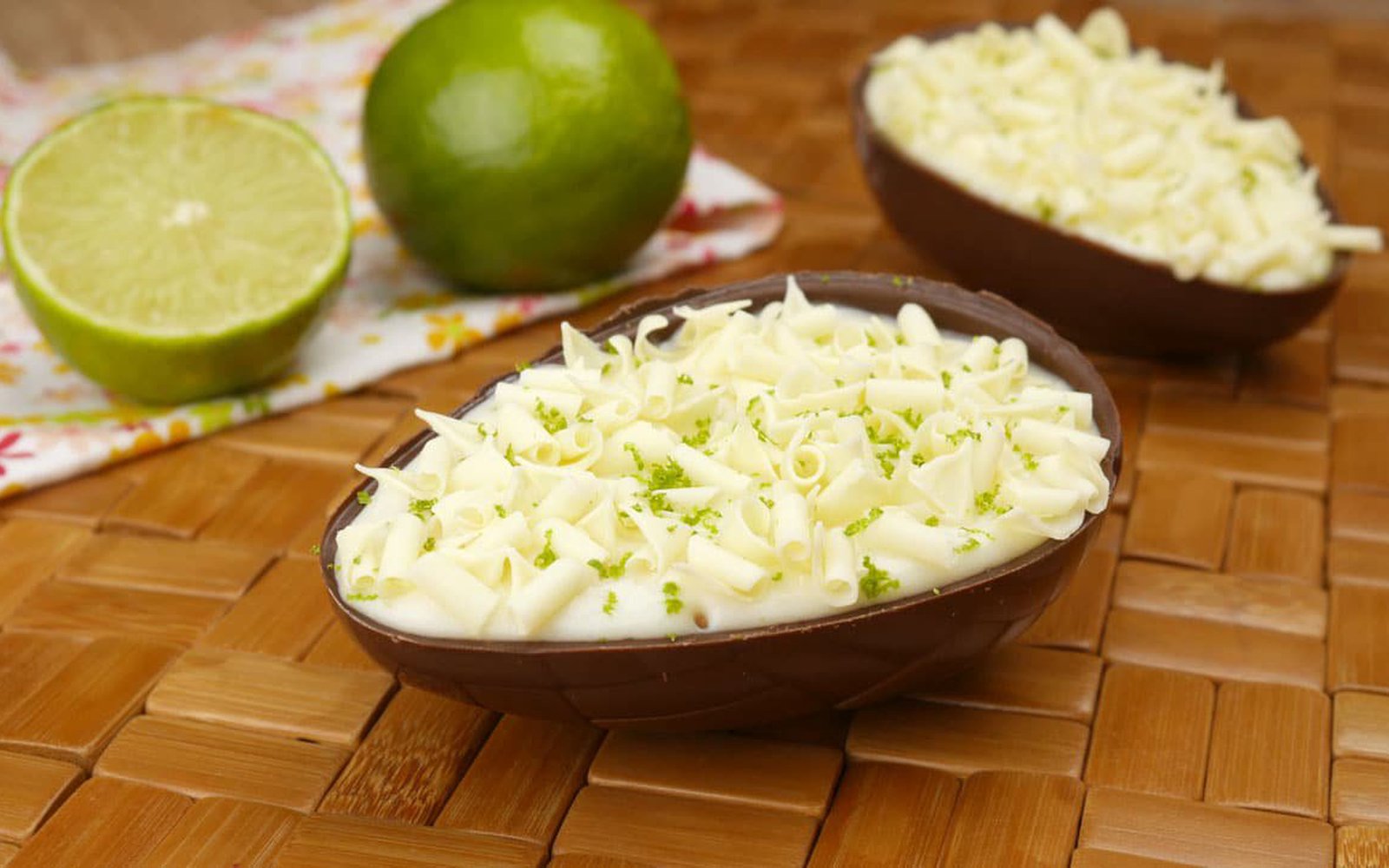 Ovo de Páscoa Tortinha de Limão