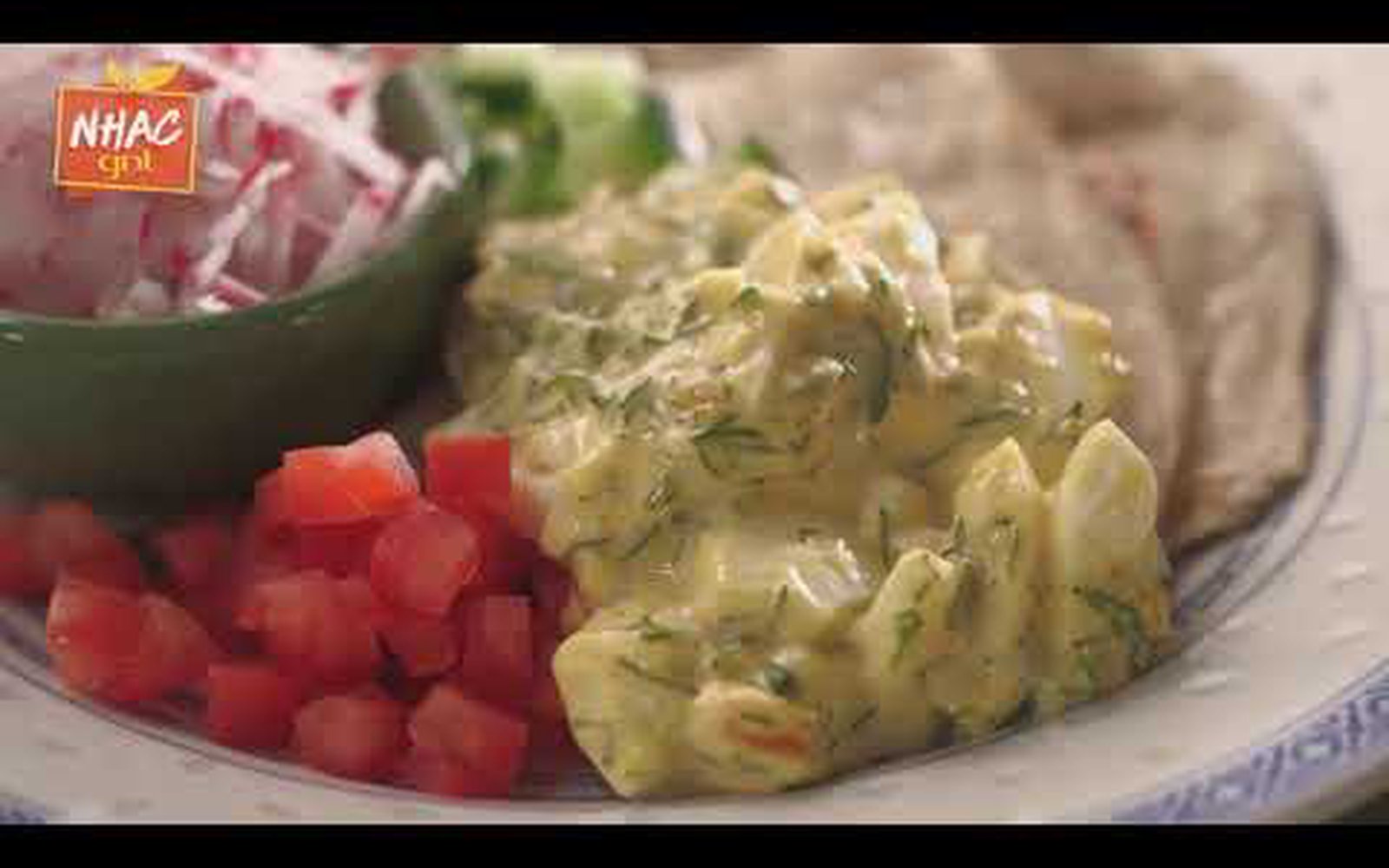 Salada de ovos com maionese caseira