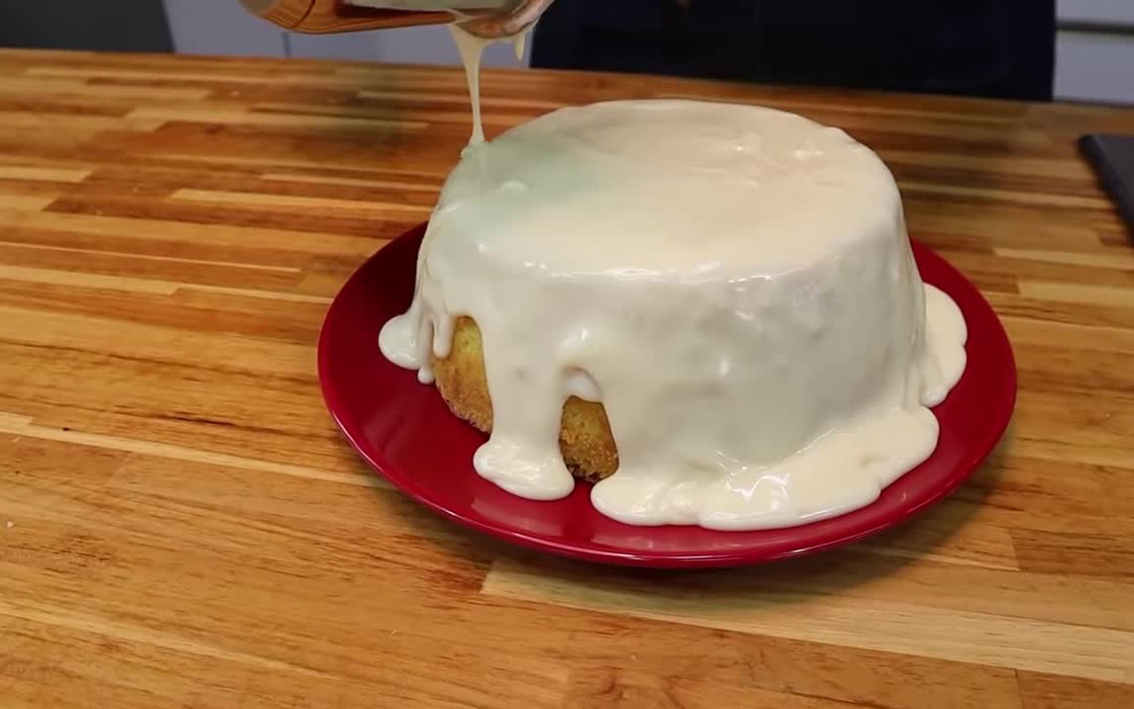 Receita de Bolo Vulcão de Leite Ninho