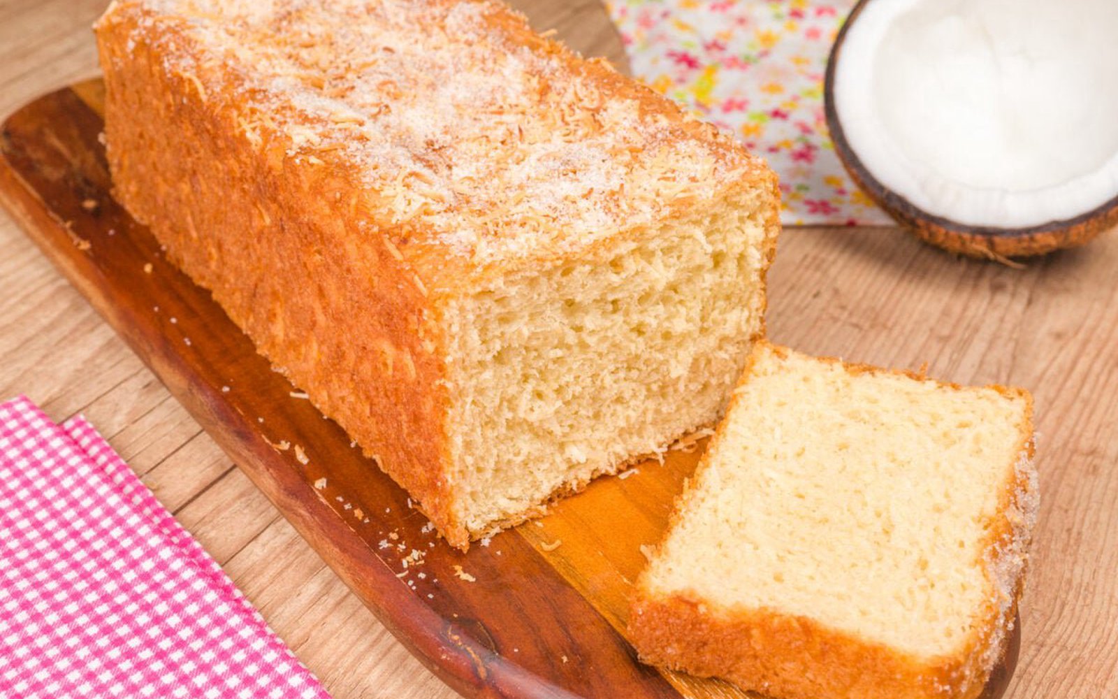 Pão de Coco de Páscoa Receita Cearense