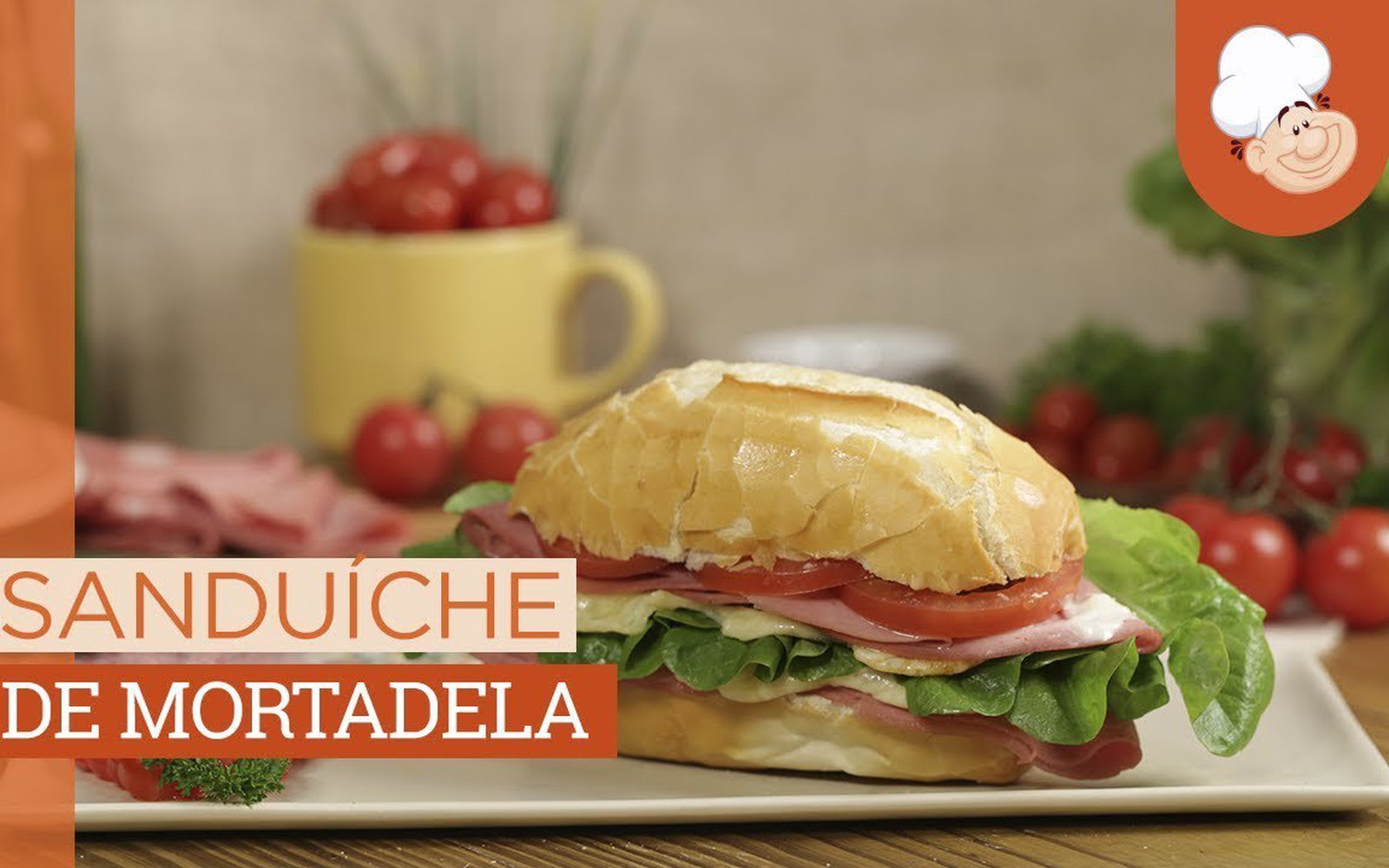 Sanduíche de Mortadela