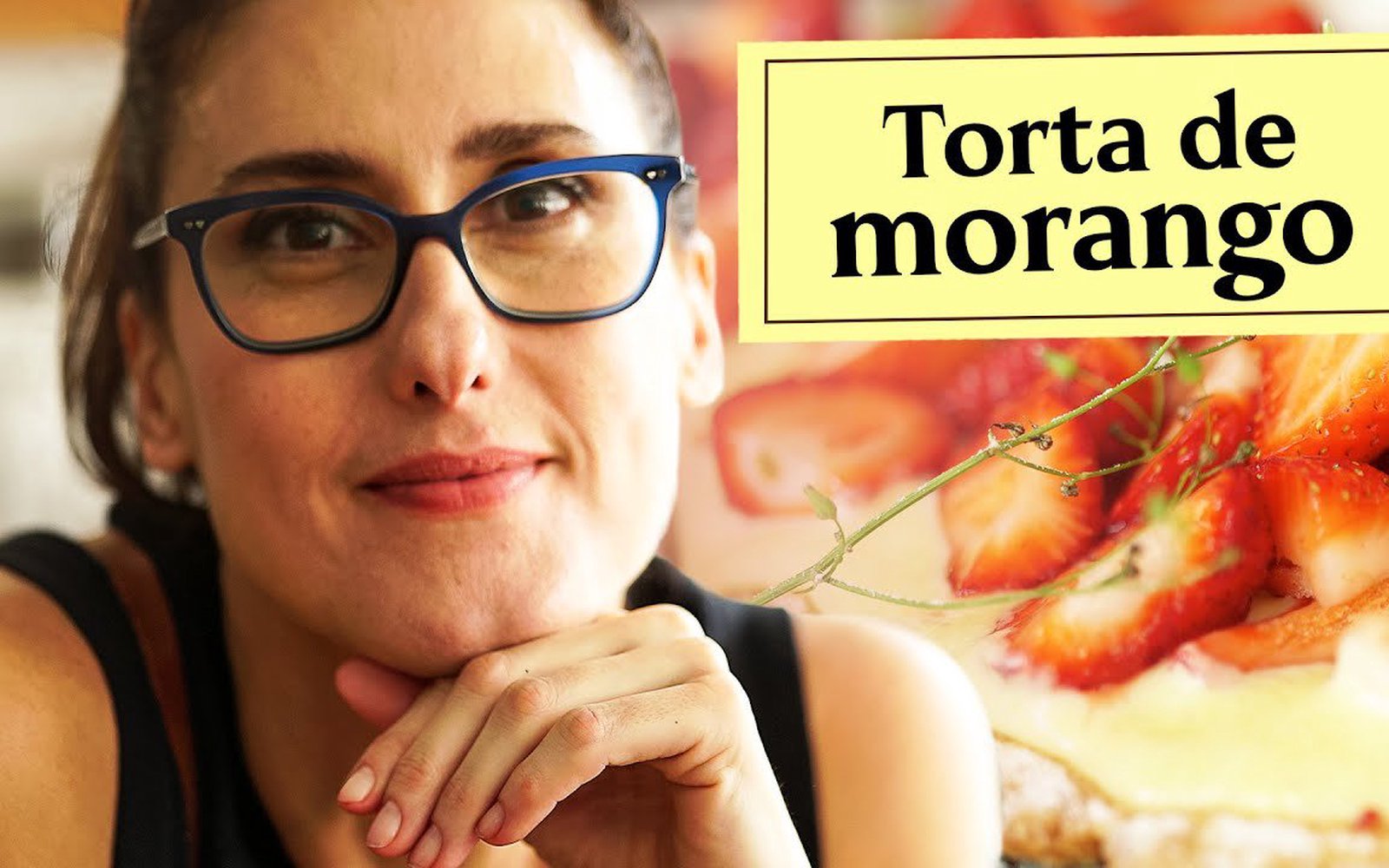 Torta de Confeiteira com Morangos