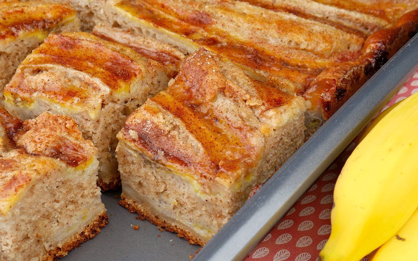 Bolo de Banana de Liquidificador