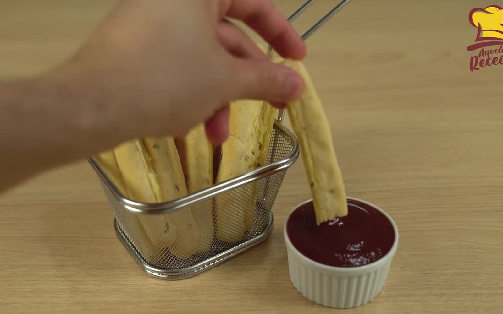 Receita de Palitos de Batata e Queijo