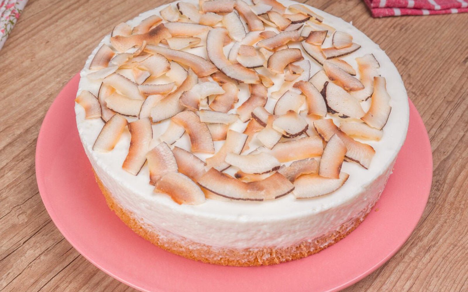 Bolo Mousse de Coco