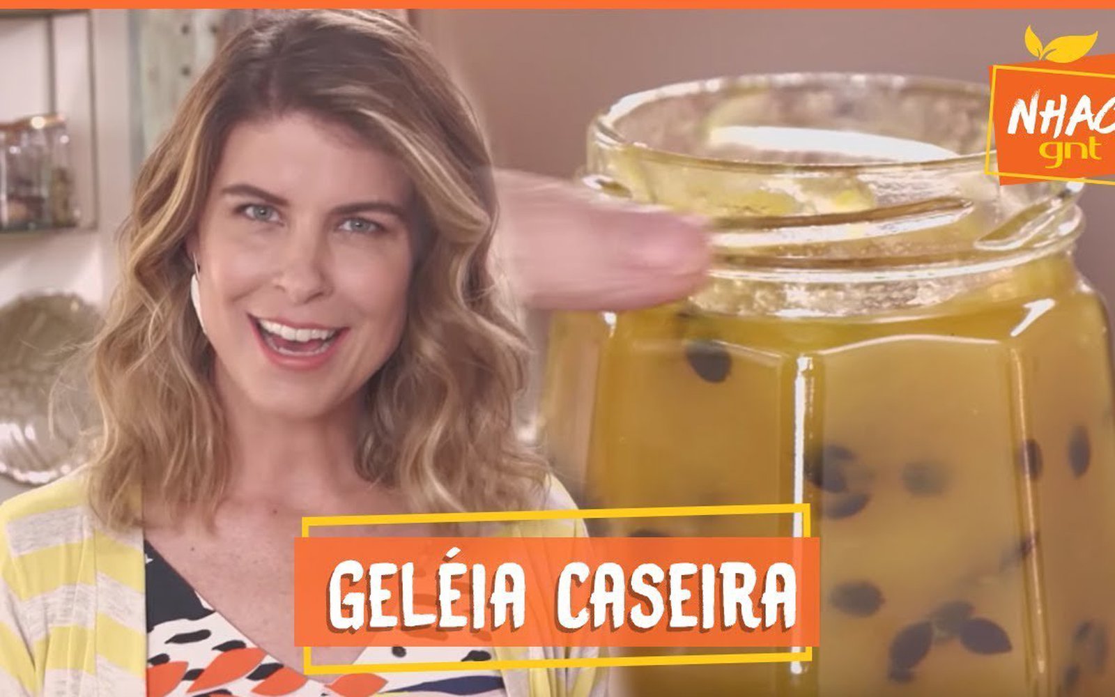 Geléia Caseira de Manga e Maracujá