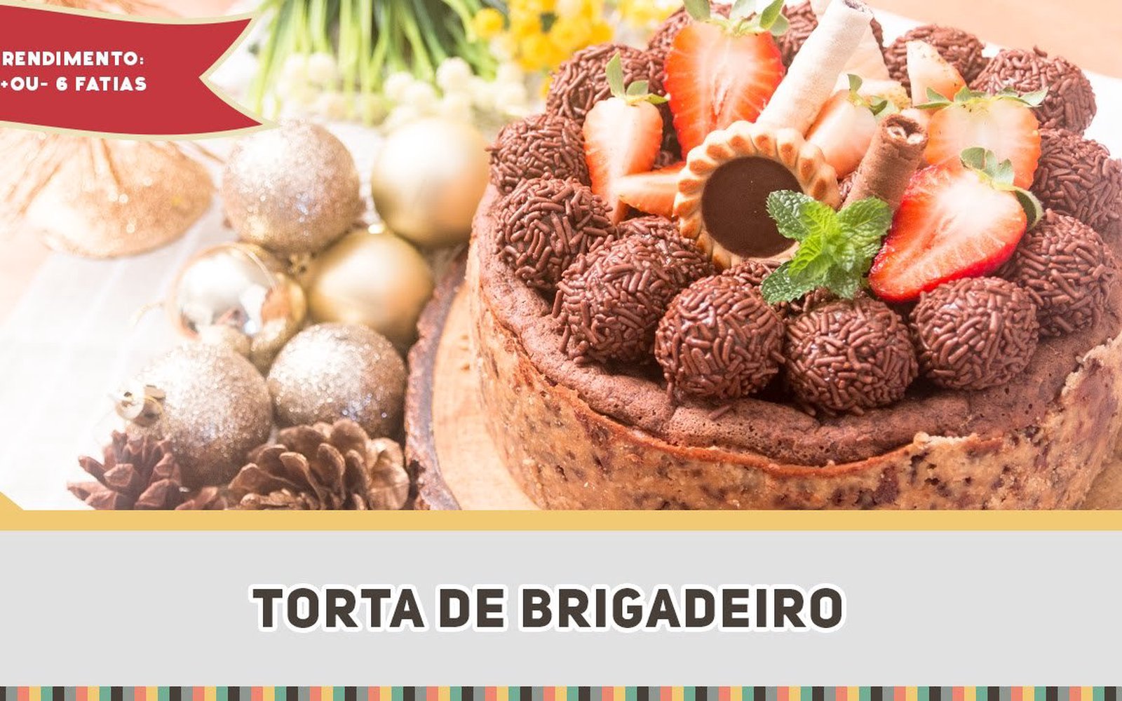 Torta de Brigadeiro