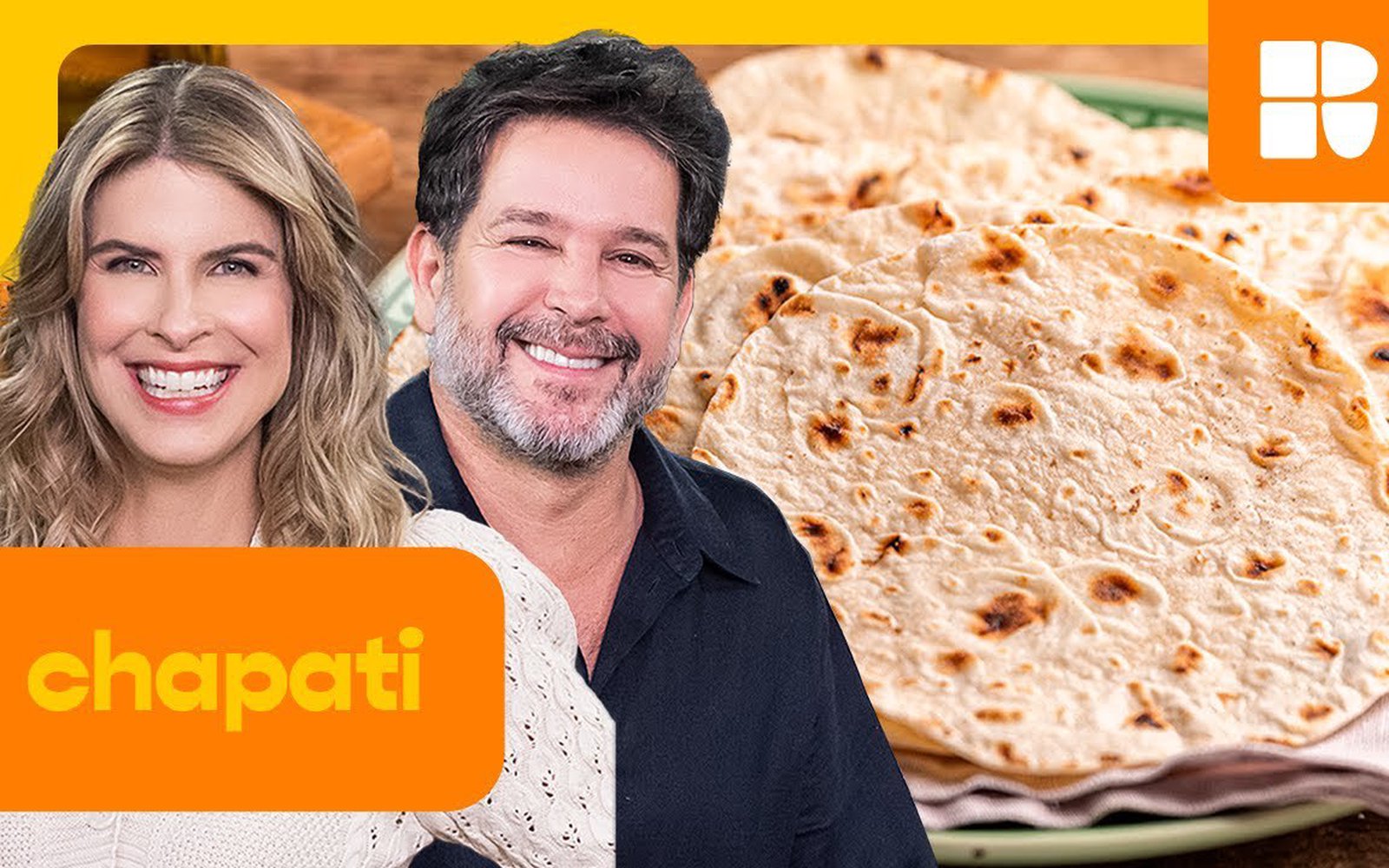 Pão de frigideira indiano (Chapati)