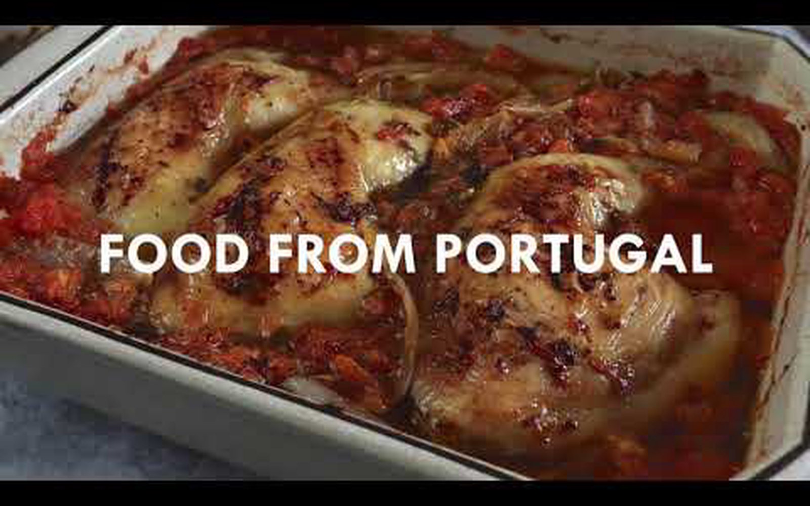 Coxas de Frango no Forno com Tomate e Orégãos