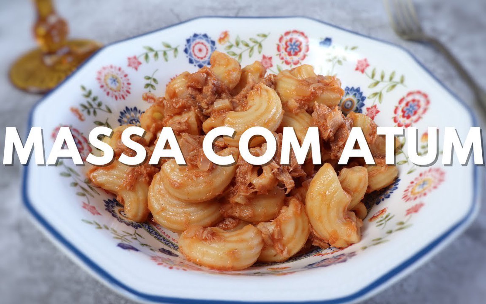 Massa com Atum Simples