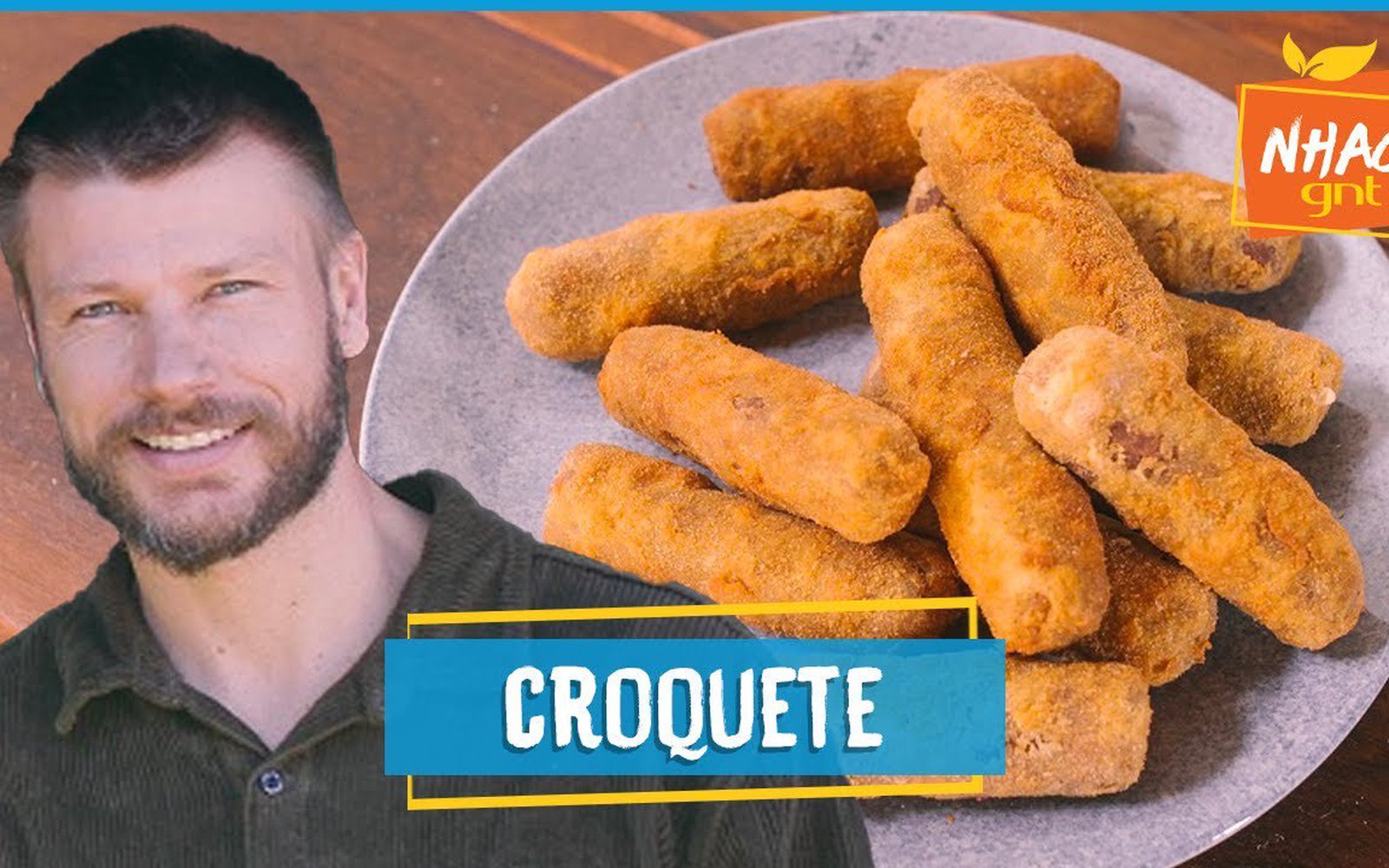 Croquete de língua