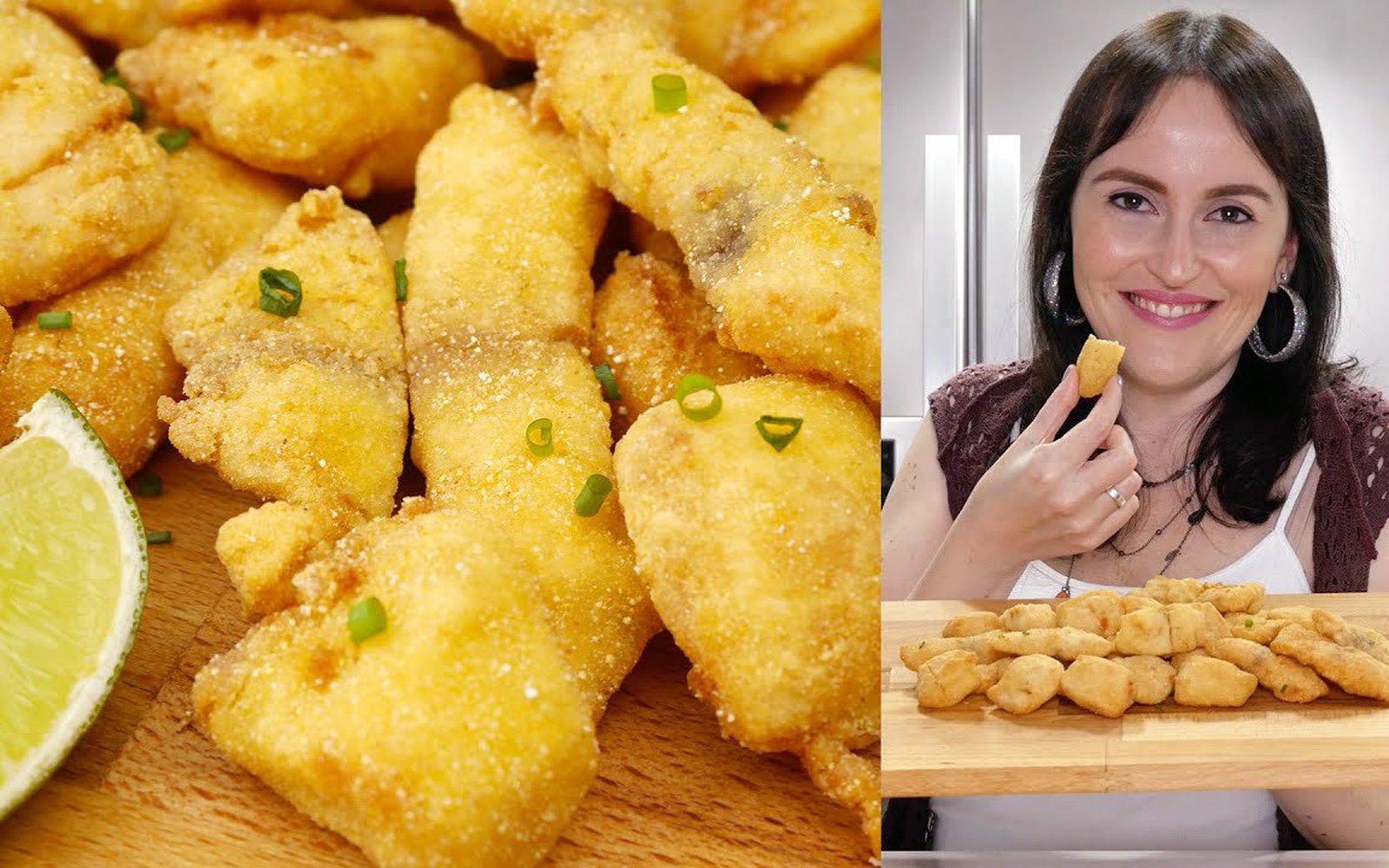 Isca de Peixe Crocante