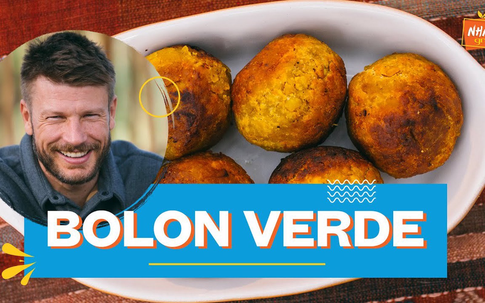 Bolón Verde (bolinho de banana com queijo)