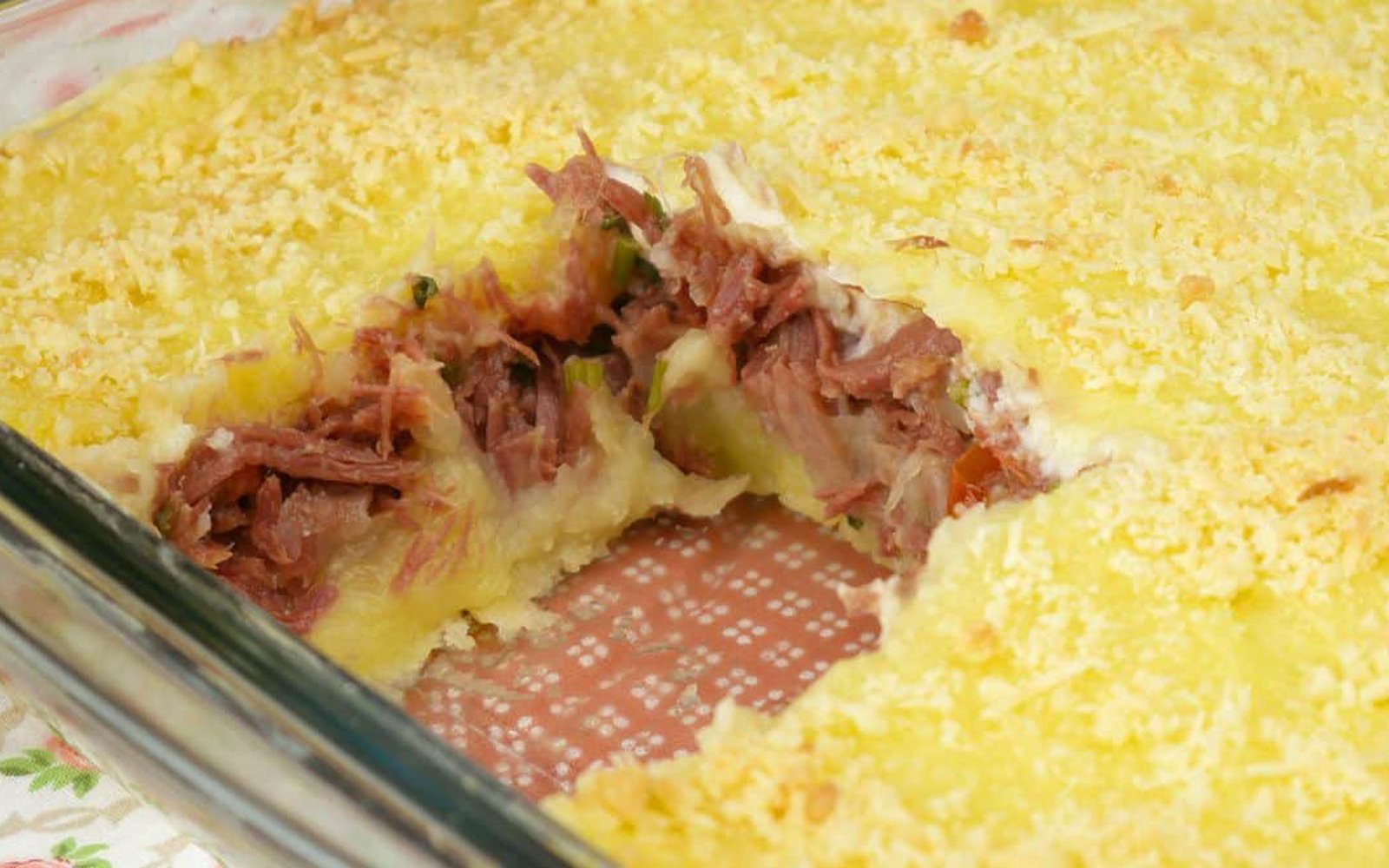 Escondidinho de Carne Seca