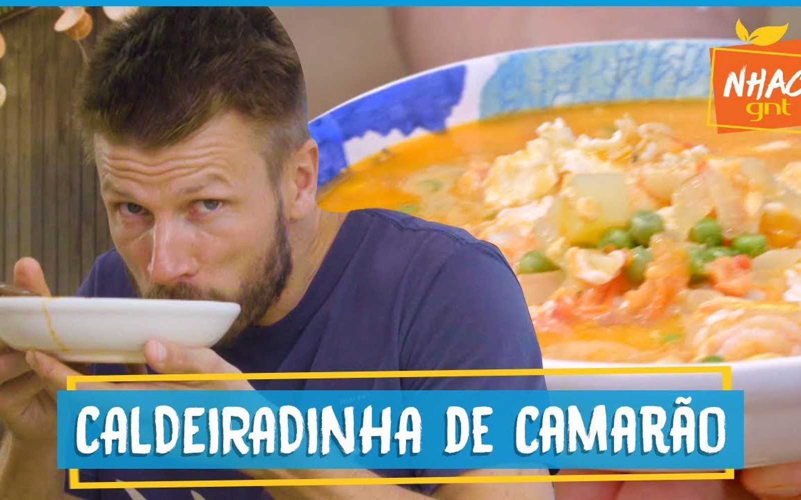 Sopa de camarão (caldeiradinha)