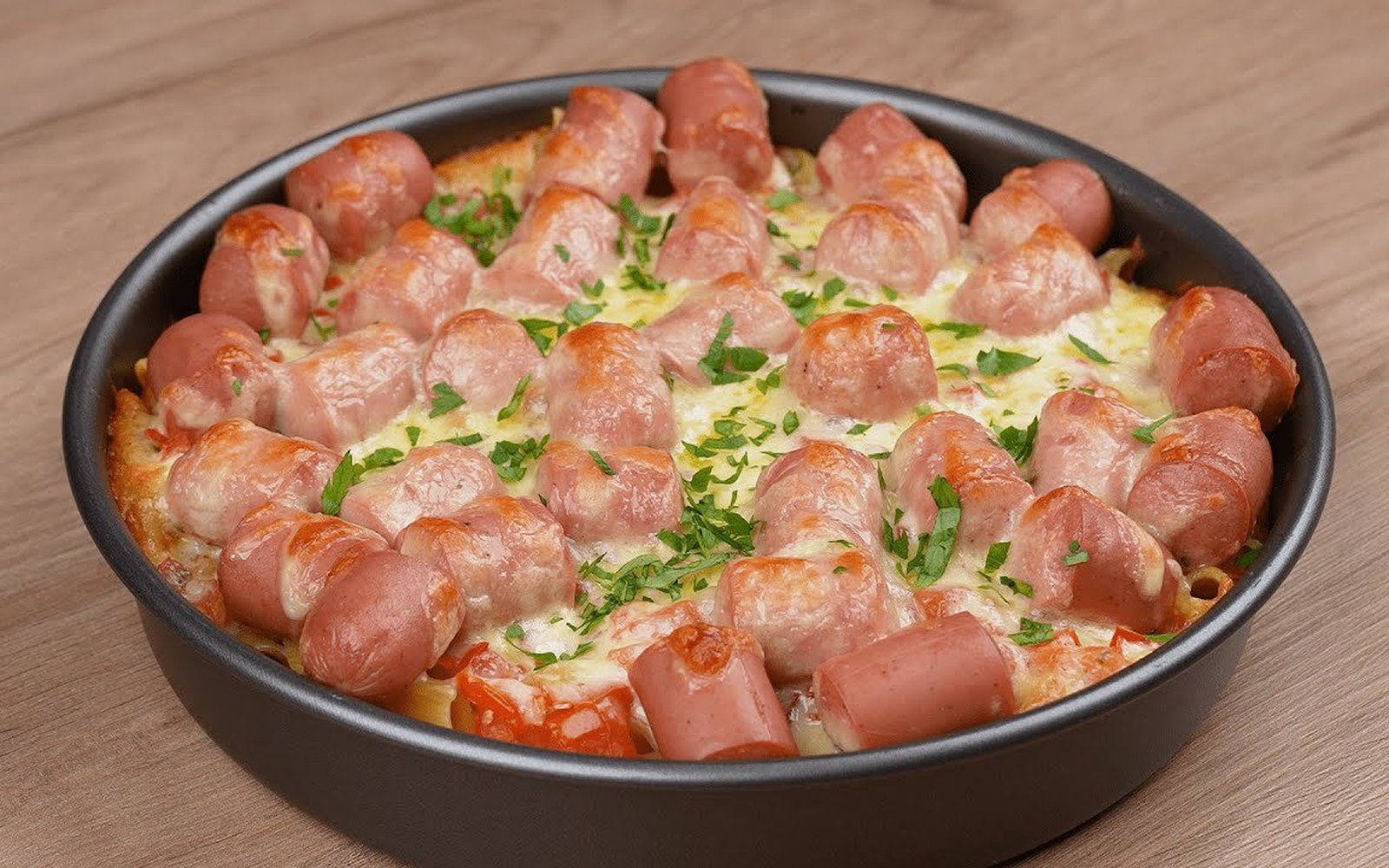 Macarrão Fácil com Salsicha