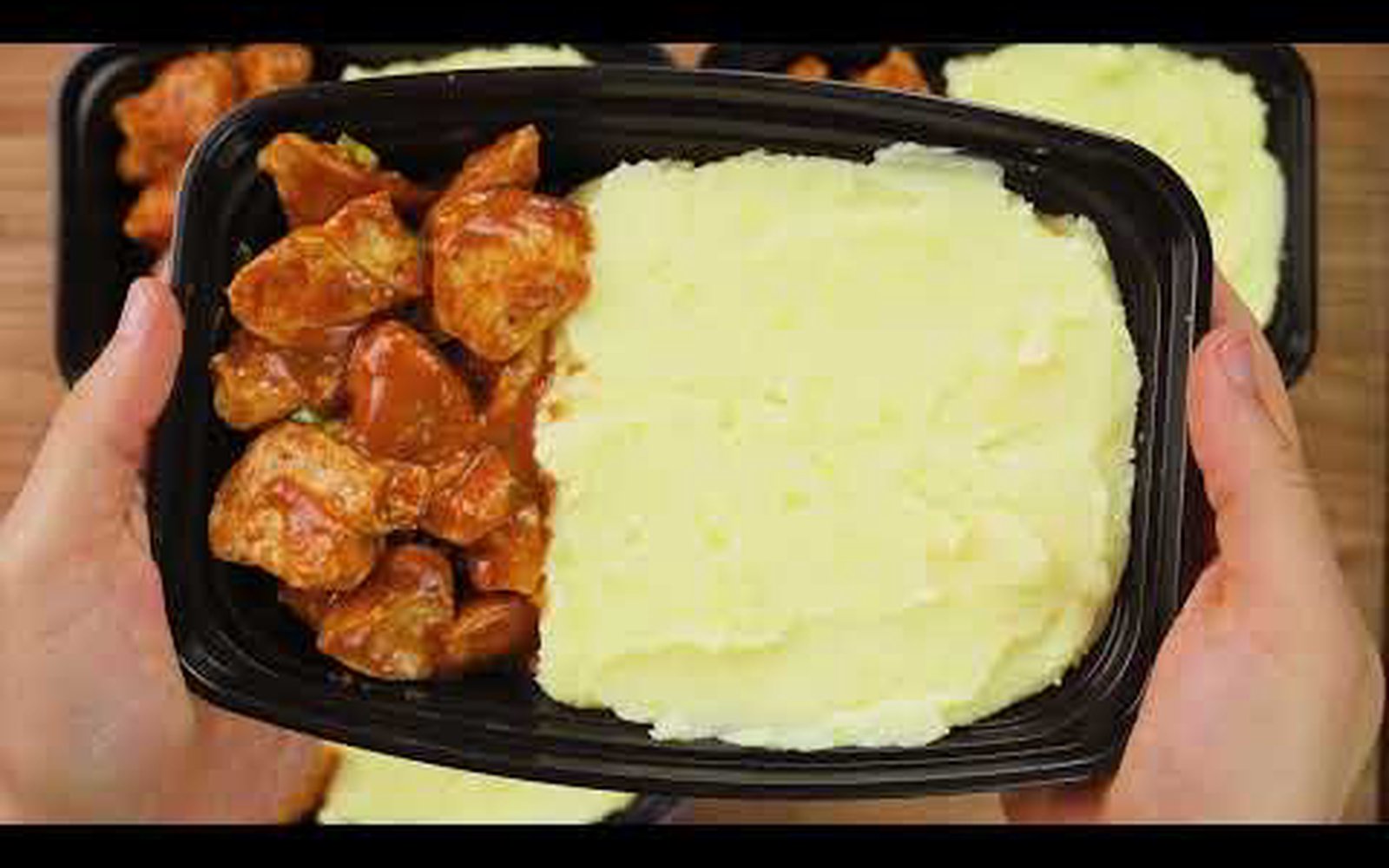 Frango BBQ com Purê de Batata