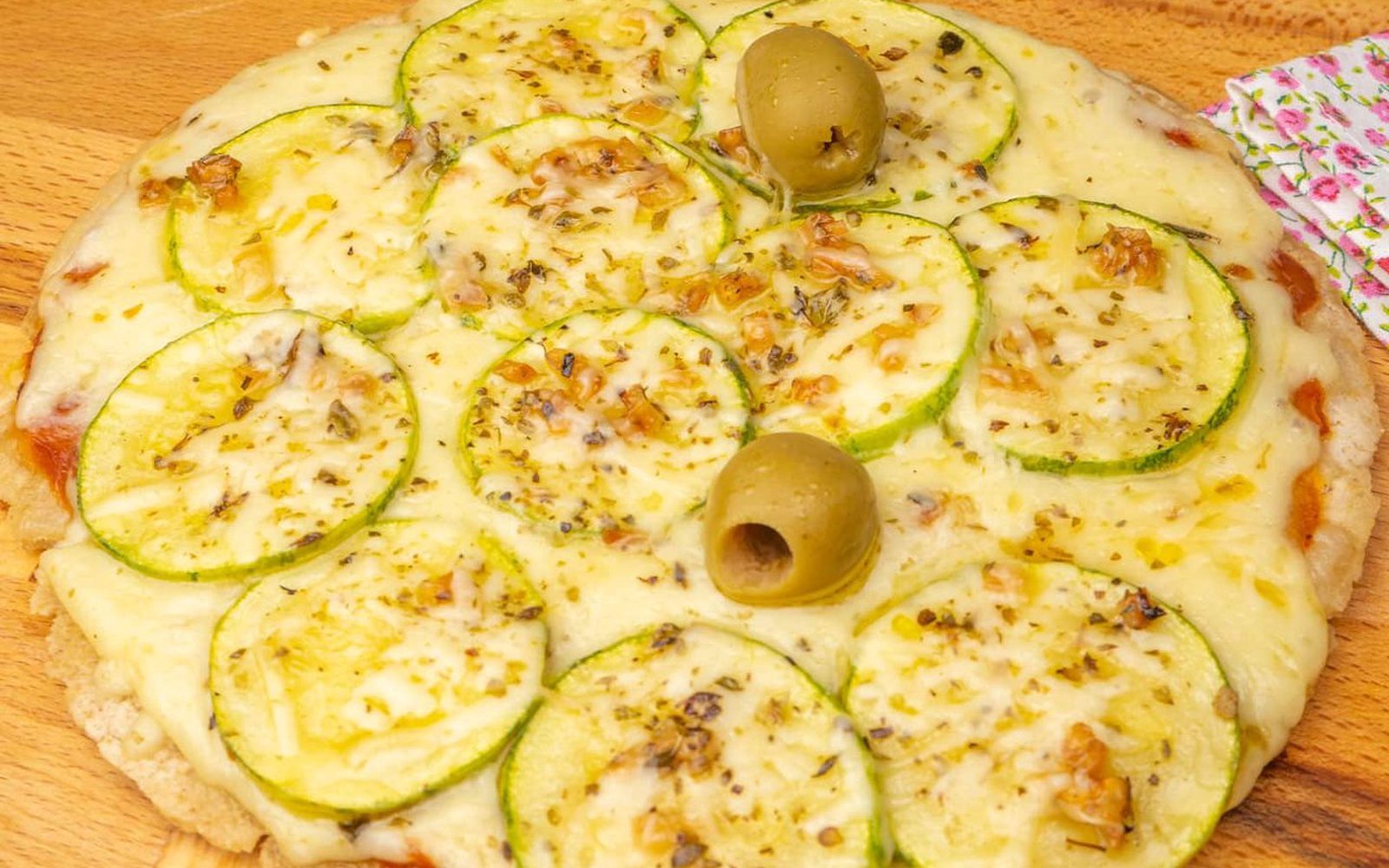 Pizza de Frigideira Fit