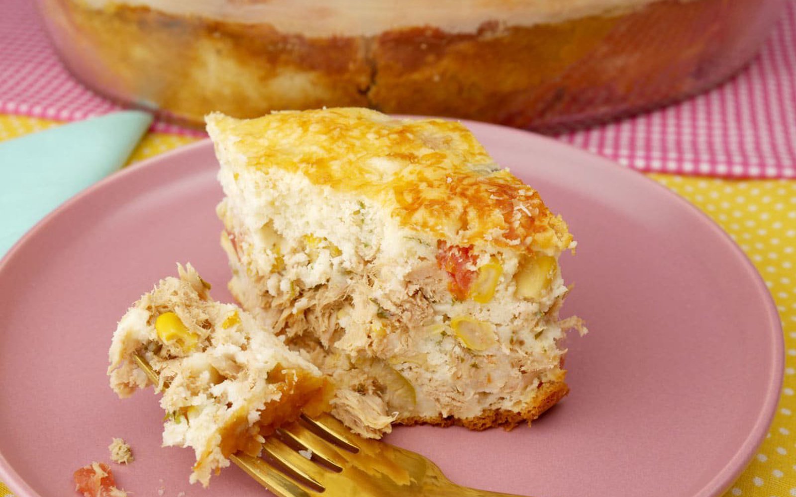 Torta de Atum de Liquidificador