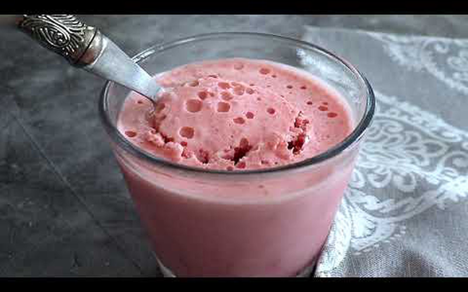 Gelado de Morango
