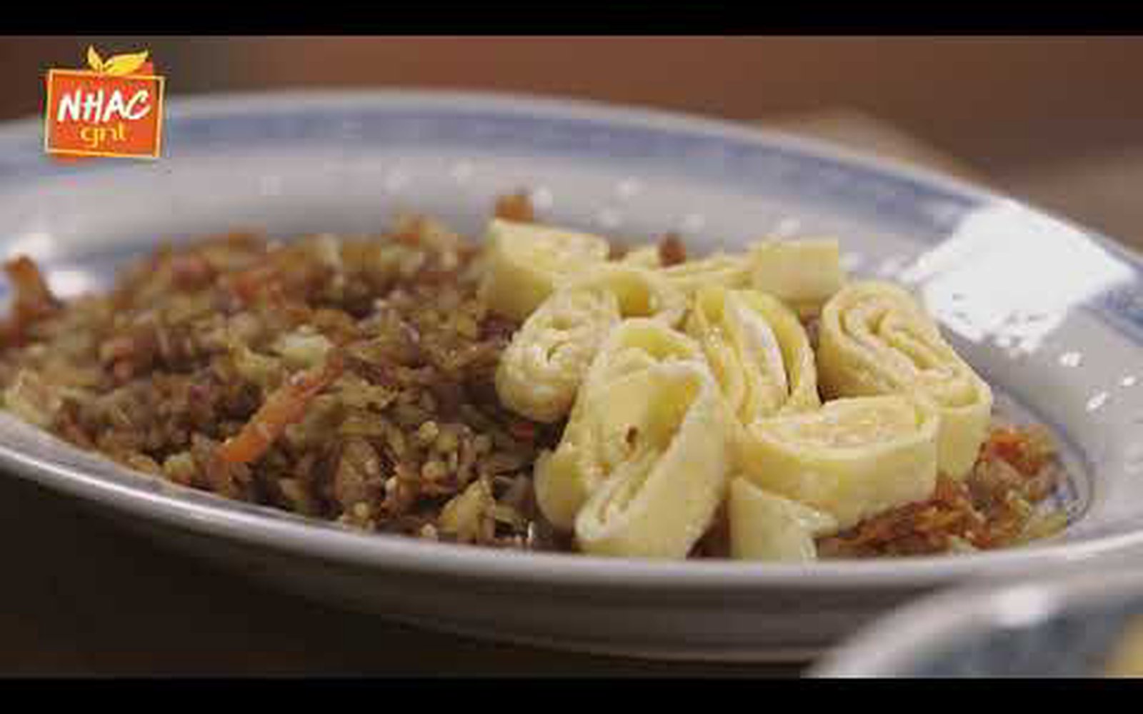 Arroz Frito com Omelete Japonesa