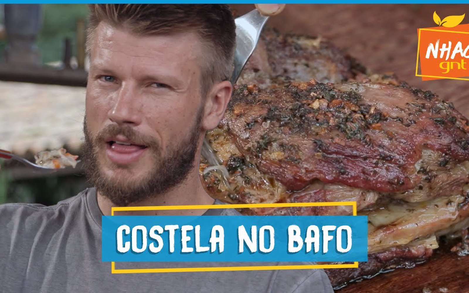 Costela no Bafo com Manteiga de Ervas