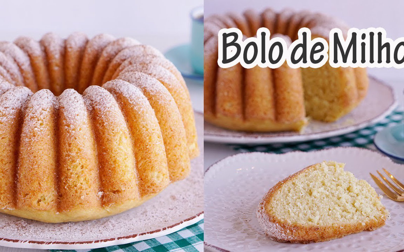 Bolo de Milho de Liquidificador