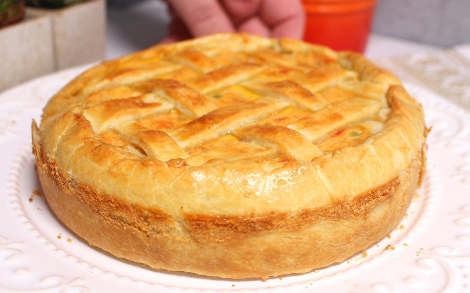 Empadão Cremoso de Legumes