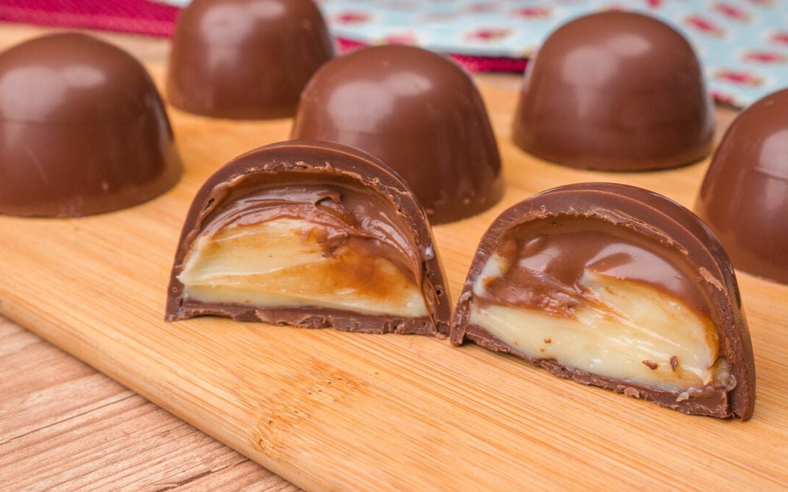 Bombom de Leite Ninho com Nutella