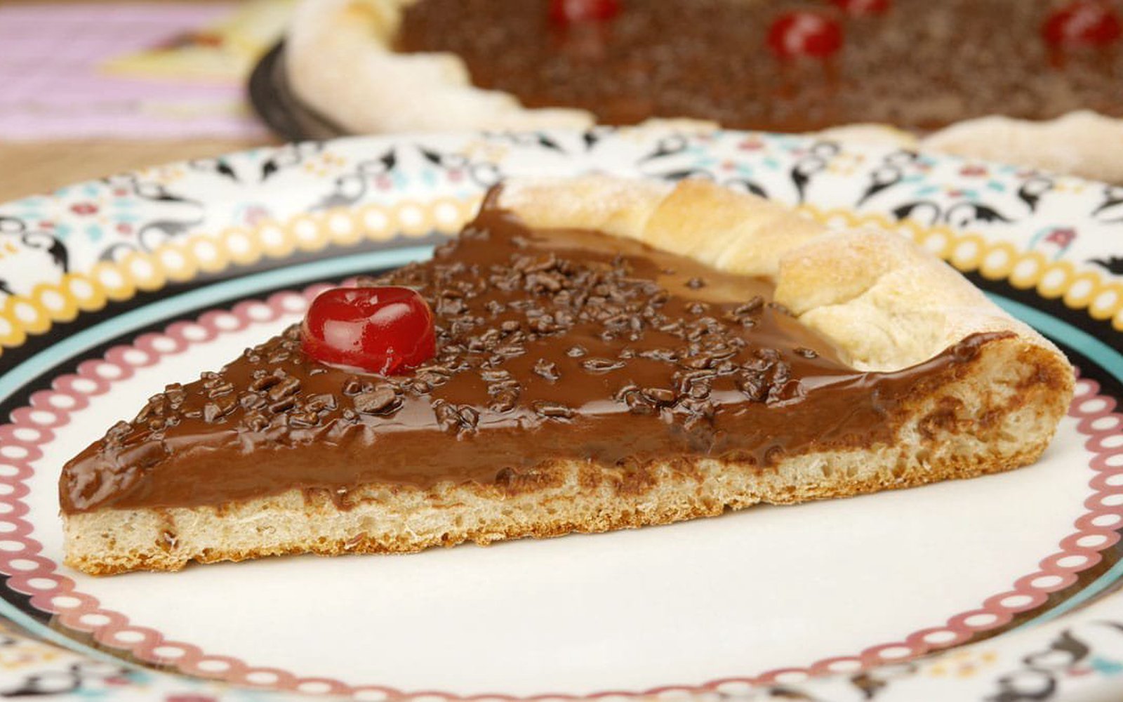 Pizza de Chocolate