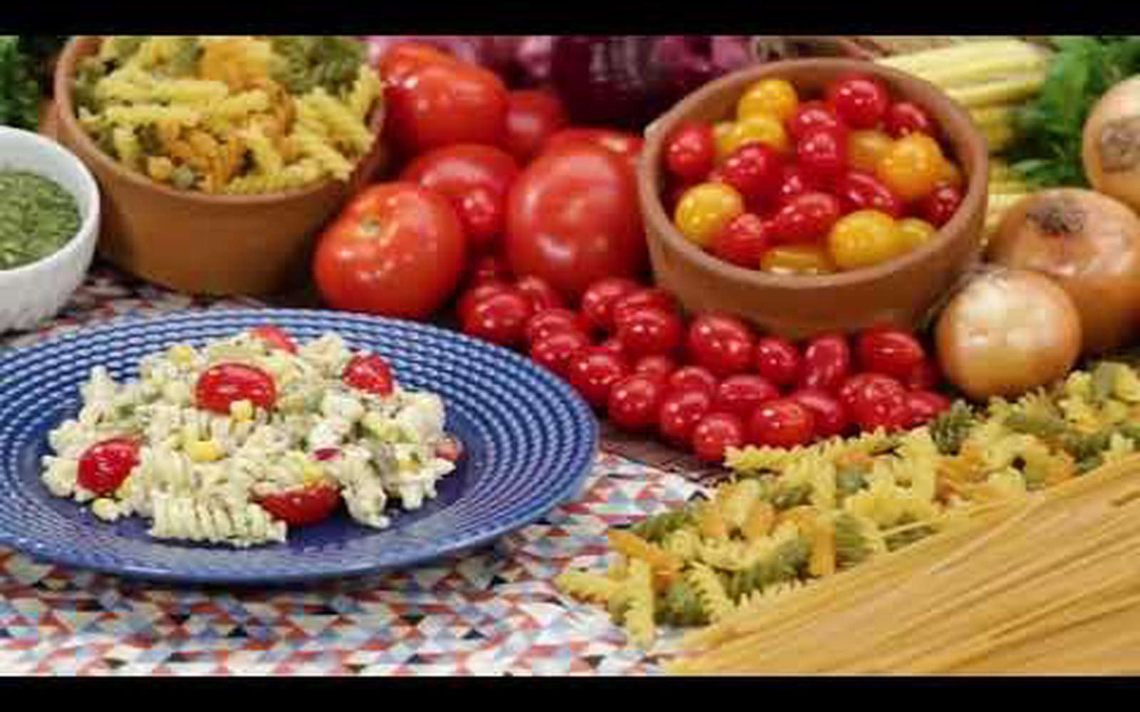 Salada de Macarrão com Ricota