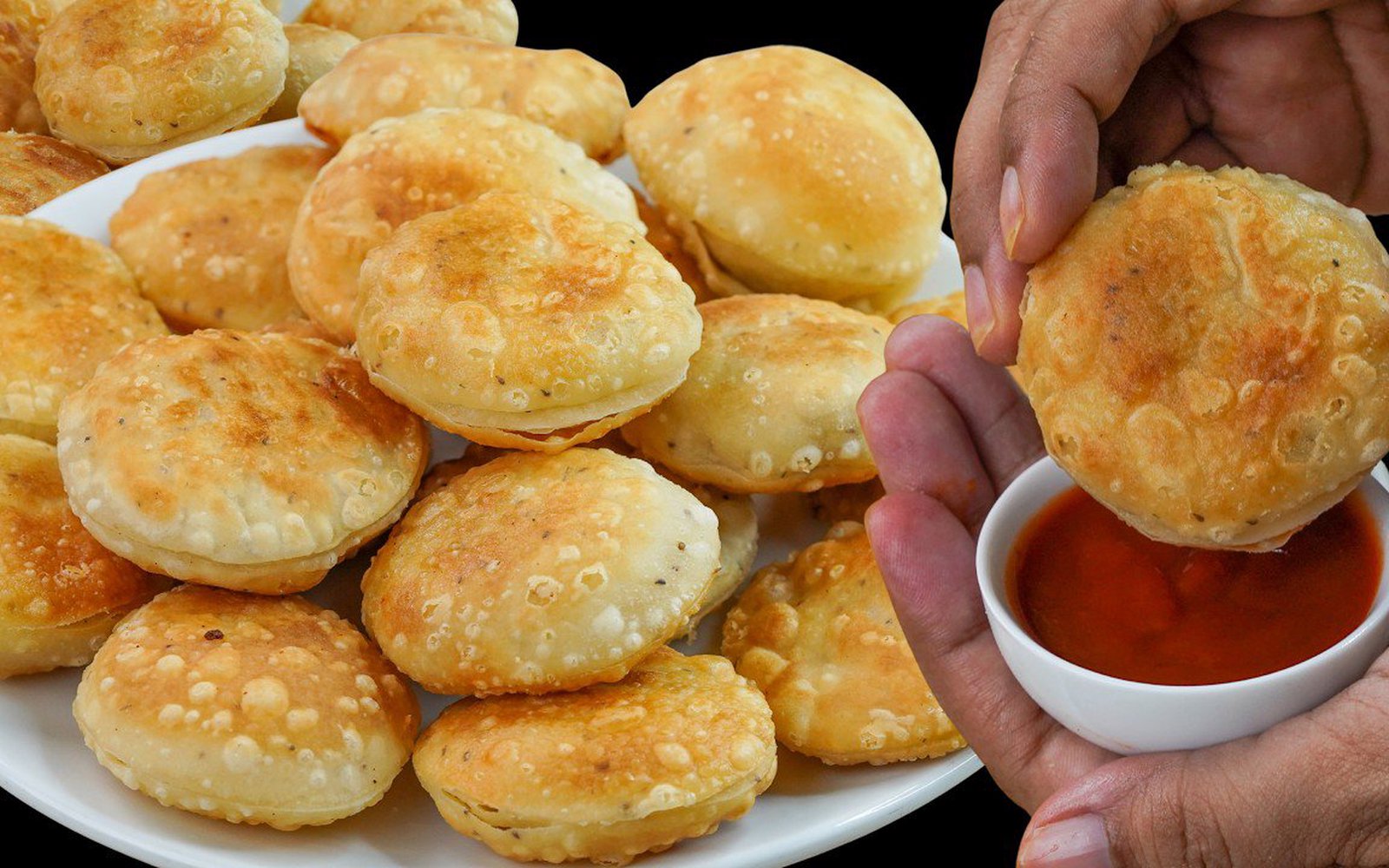Samosa Folhada de Batata