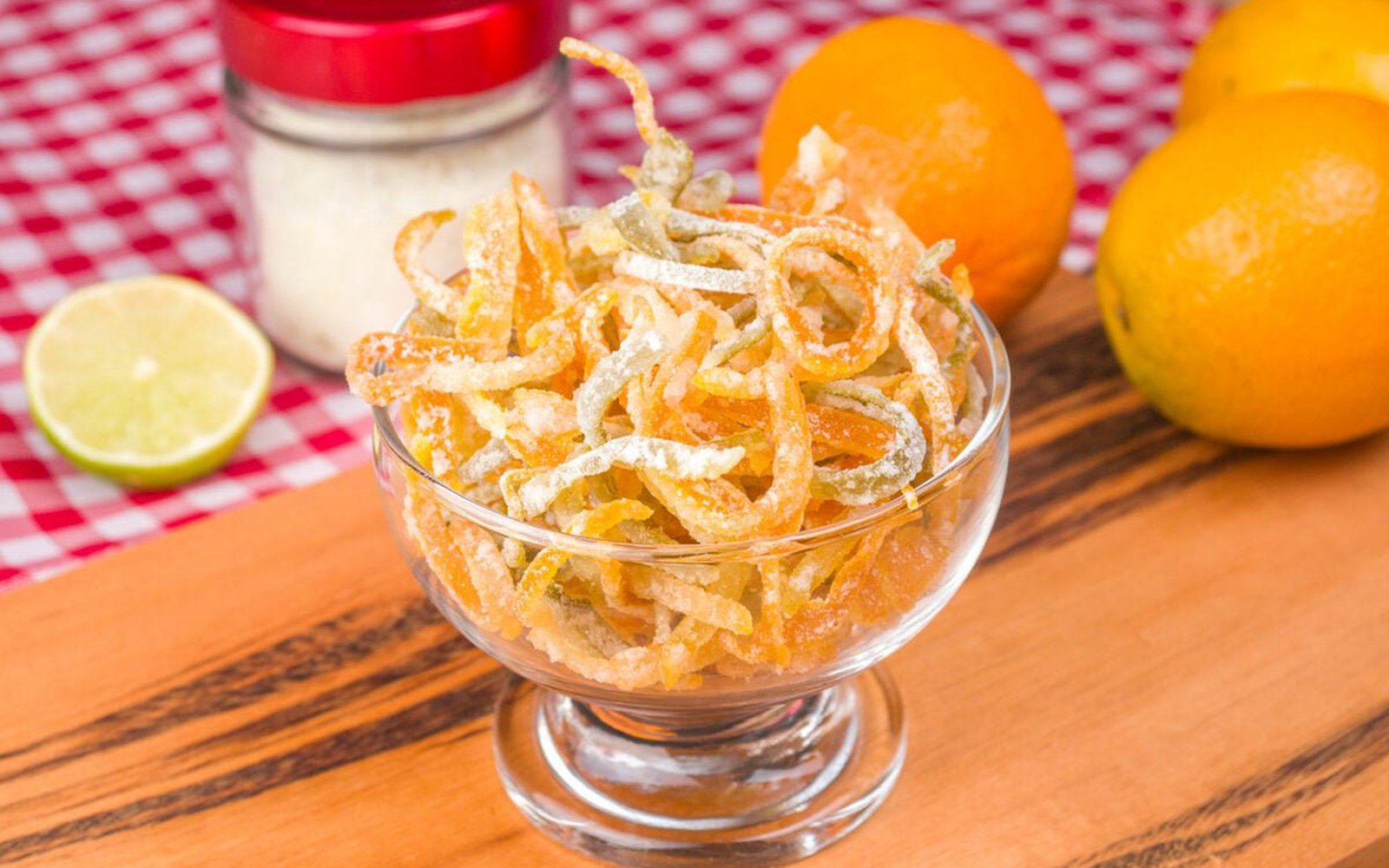 Casca de Laranja Cristalizada