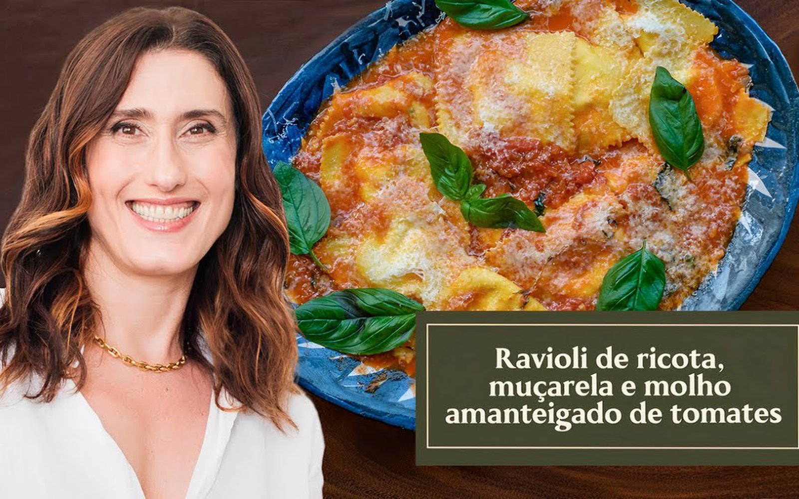 Ravioli de Ricota com Molho de Tomate
