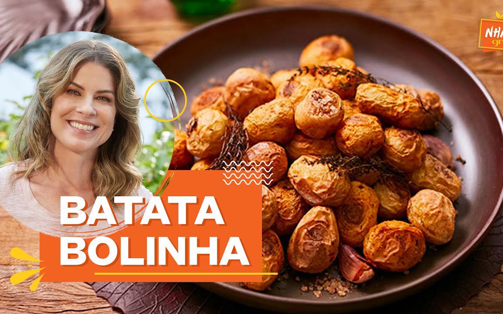 Batata Assada no Sal Grosso