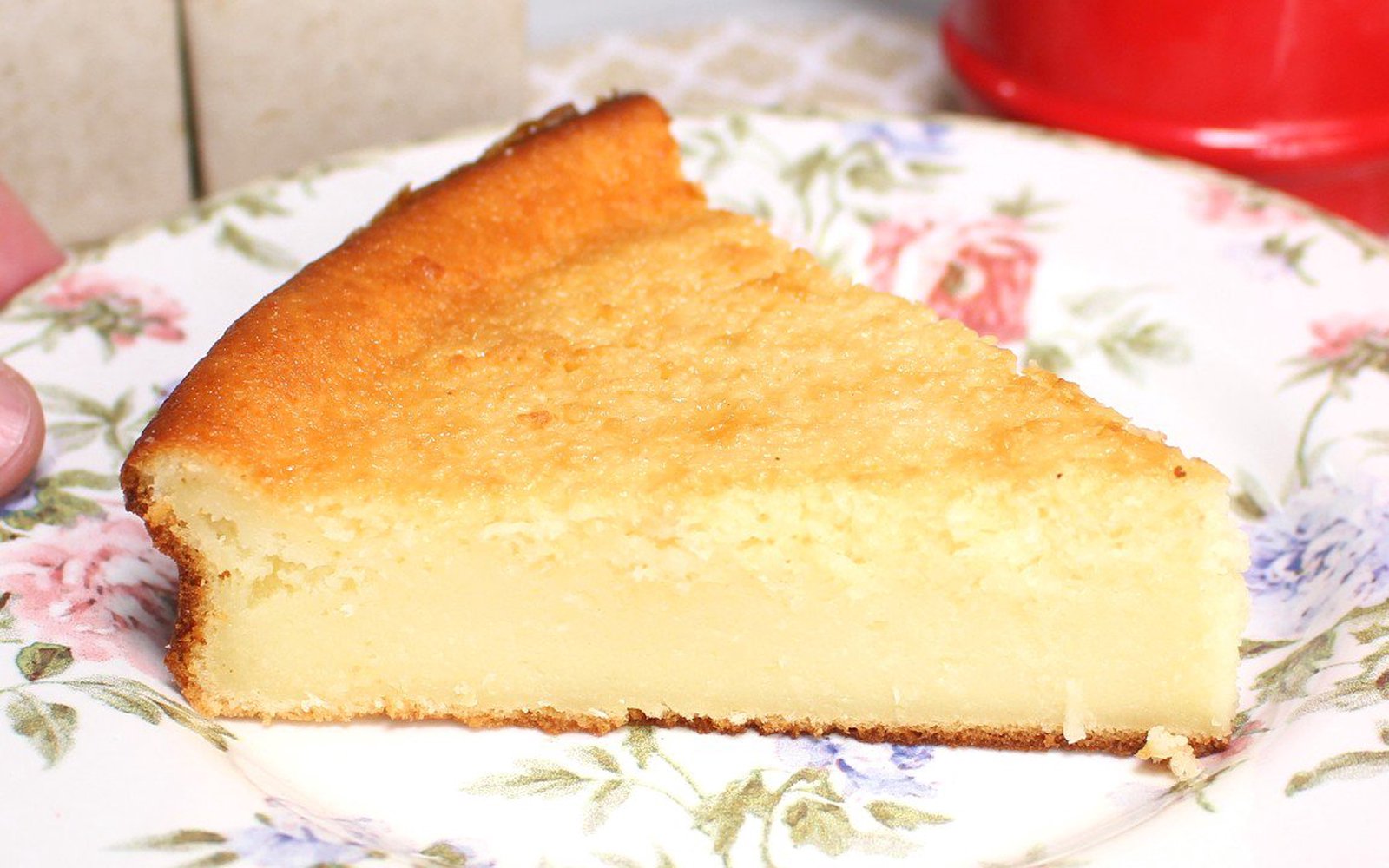 Bolo Cremoso de Queijo