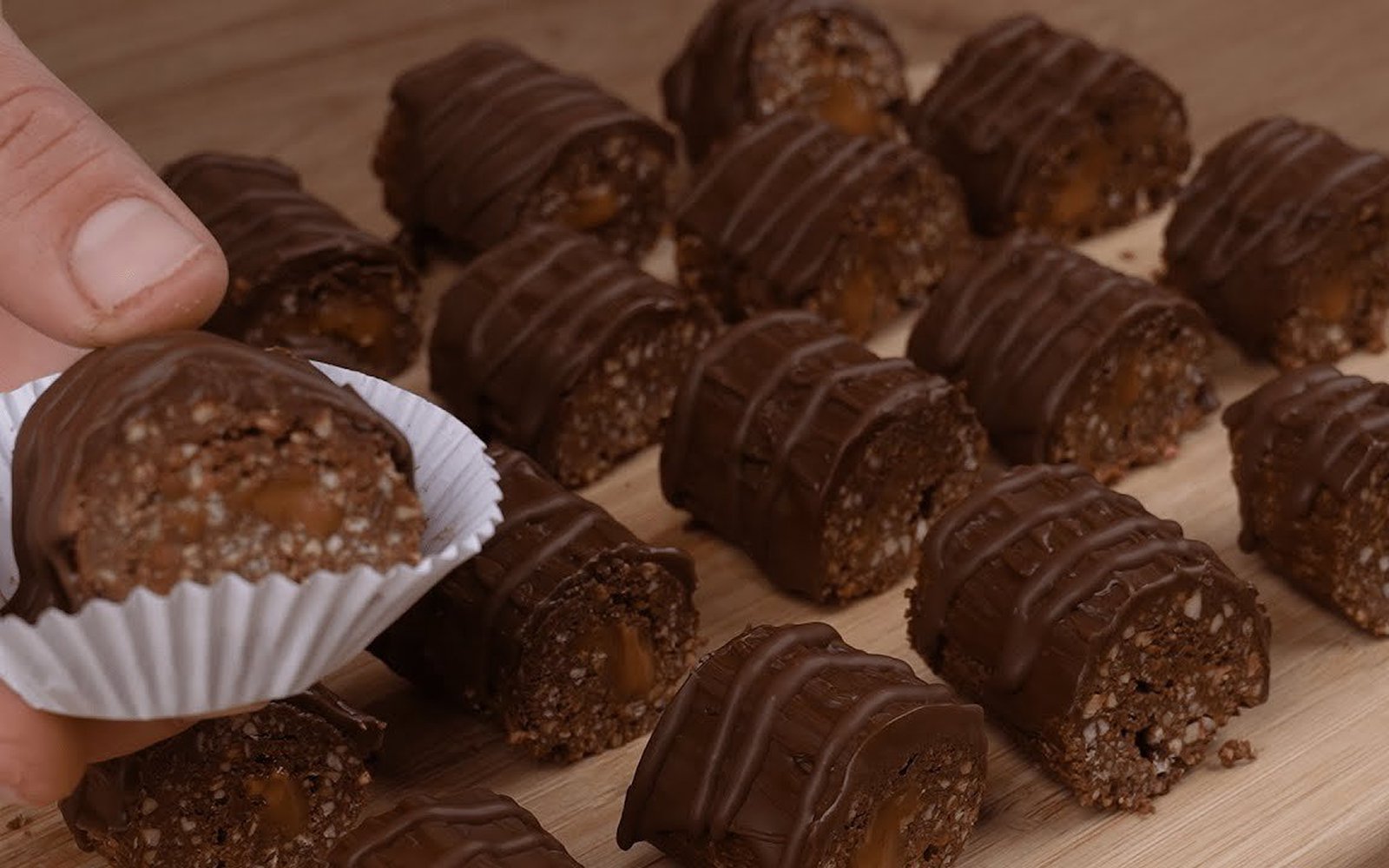 Doce de Amendoim com Doce de Leite