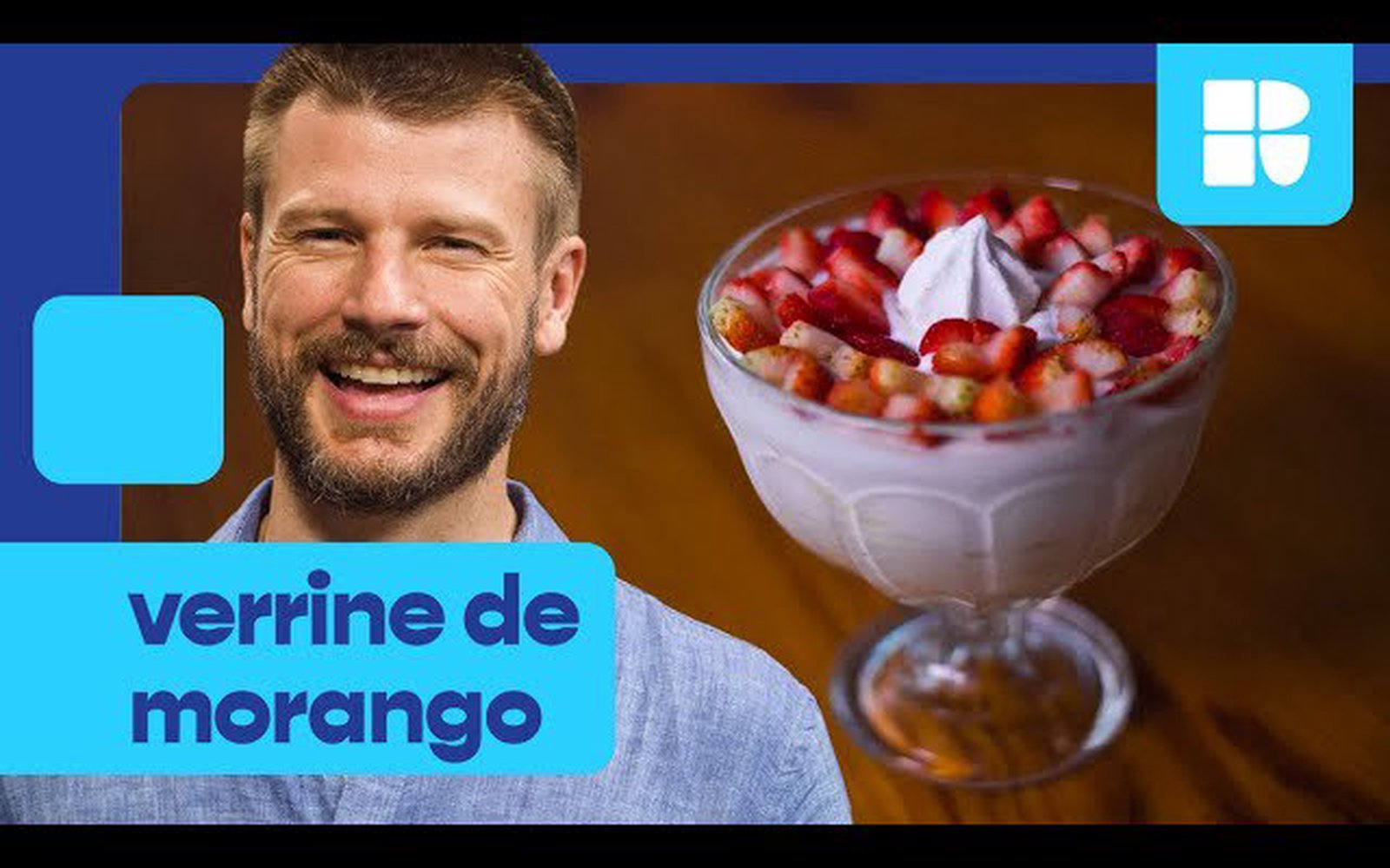 Verrine de morango