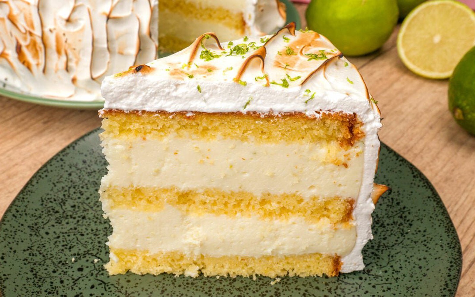 Bolo de Limão com Merengue