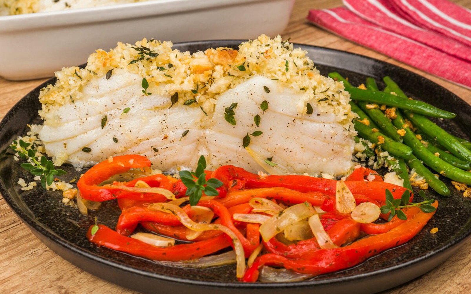 Bacalhau com Crosta de Macadâmia