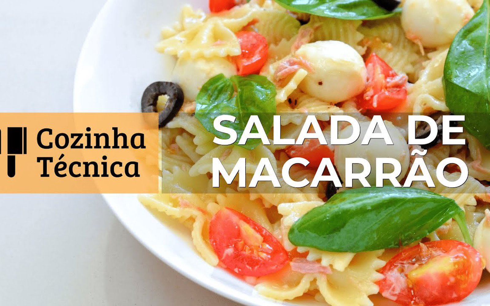 Salada de Macarrão Italiana (Insalata di Pasta)