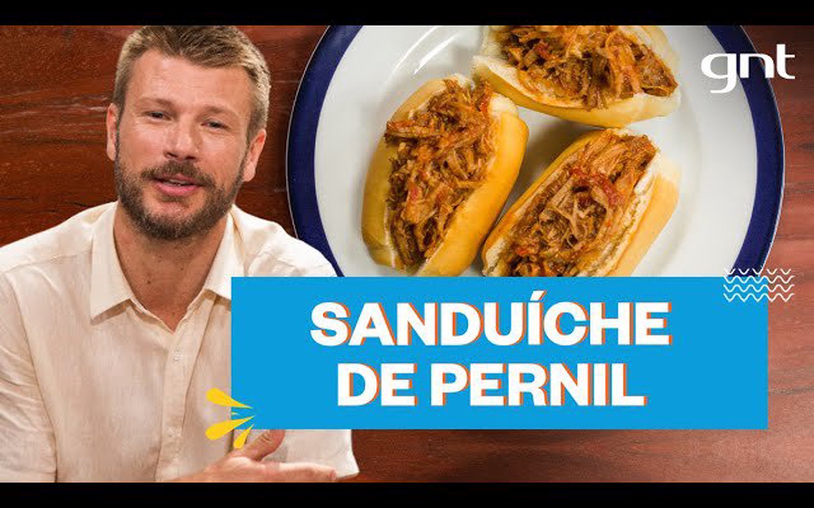 Sanduíche de Pernil